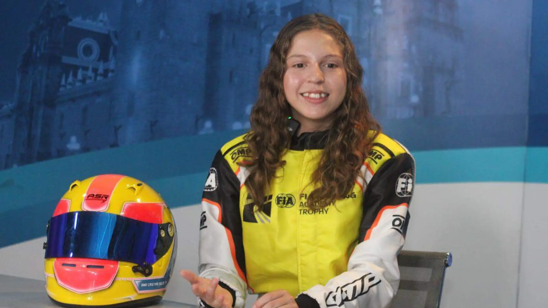 Ana Cristina piloto de karting